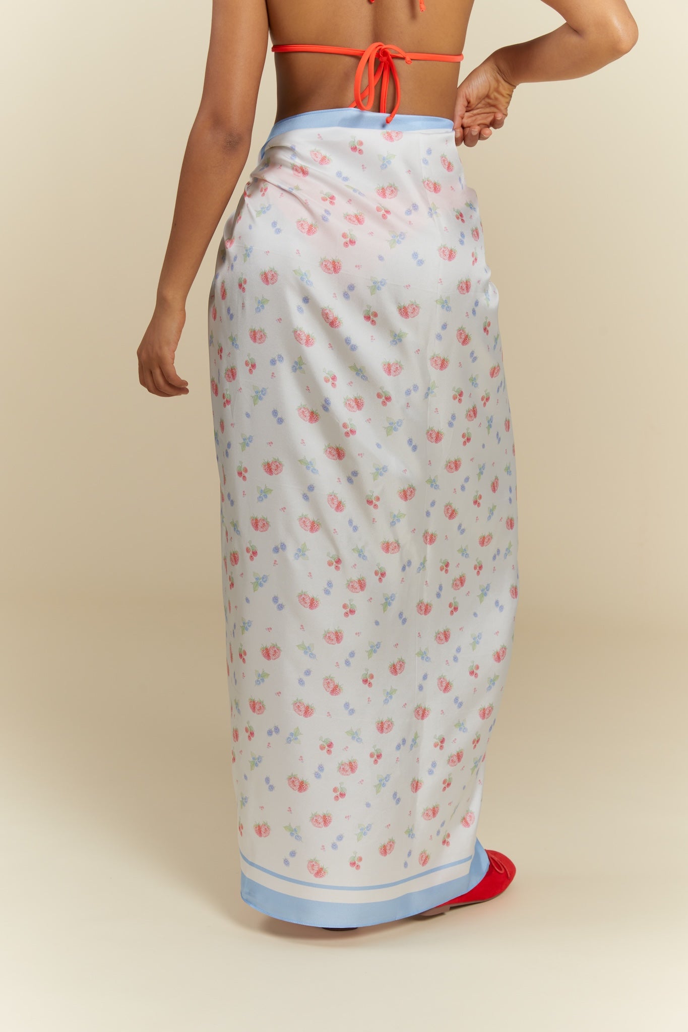  – Sweet Berries Silk Scarf
