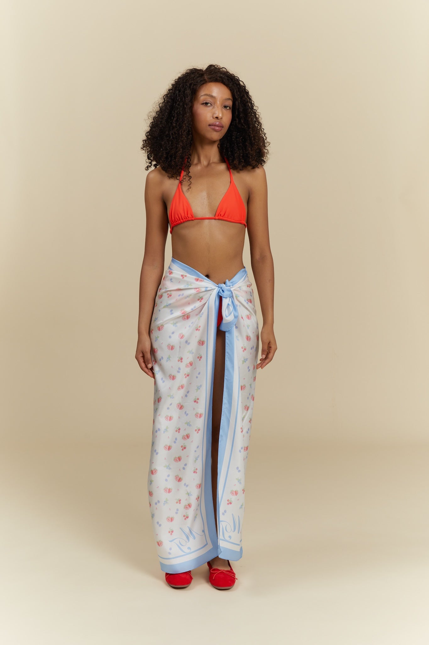  – Sweet Berries Silk Scarf