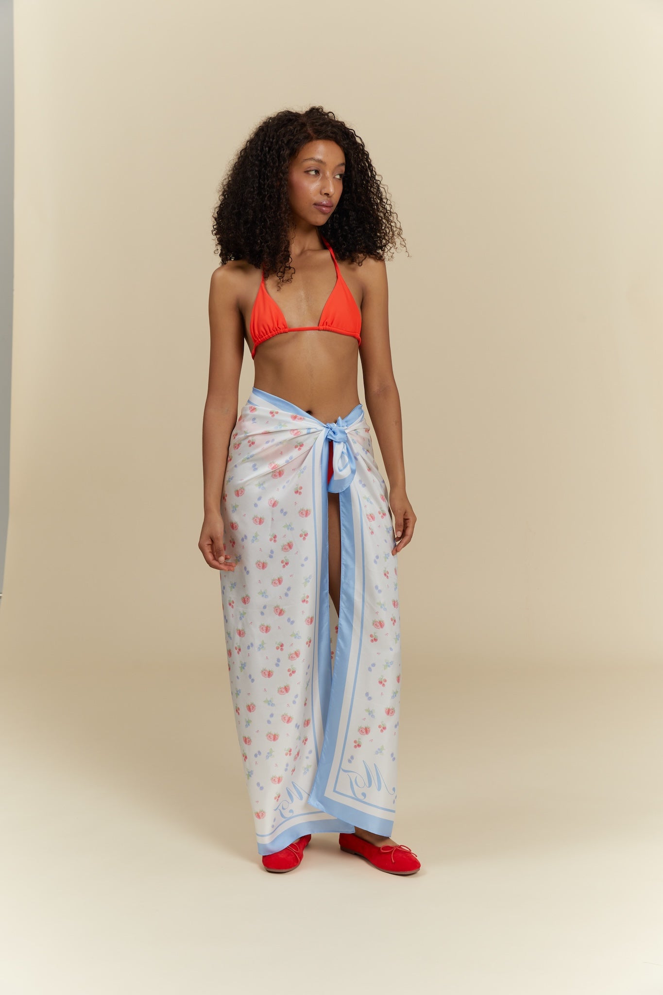  – Sweet Berries Silk Scarf