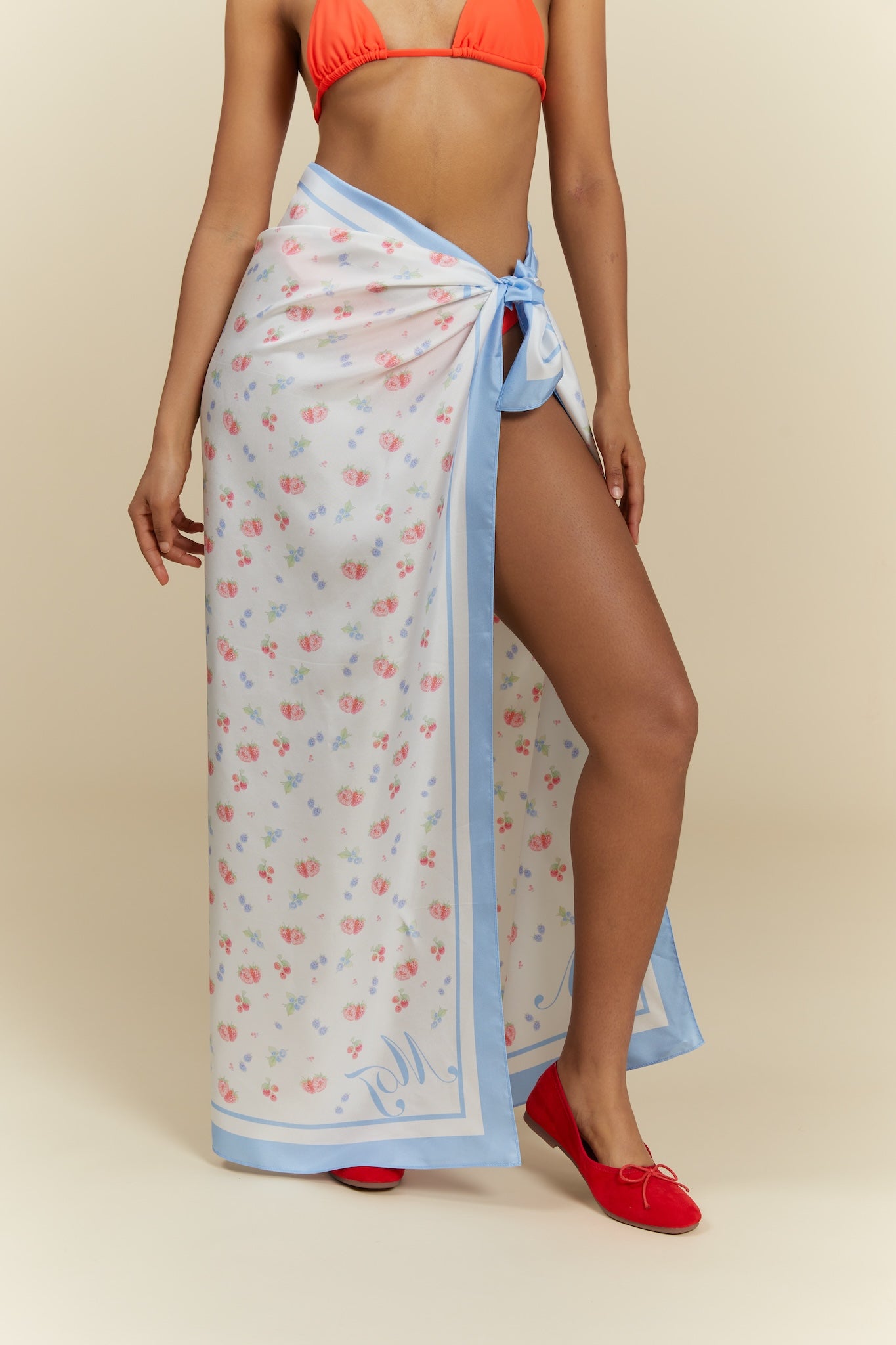  – Sweet Berries Silk Scarf