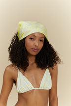 Summer Flowers Silk Scarf