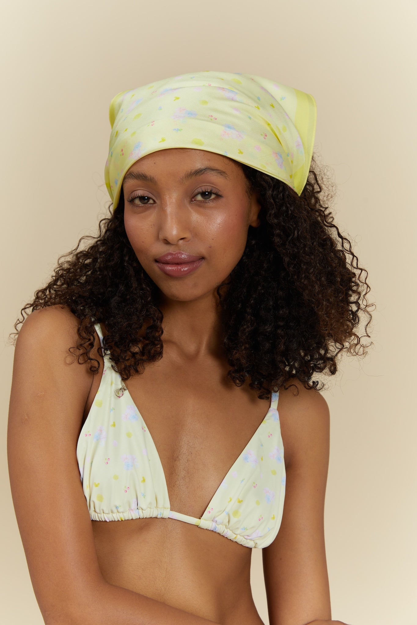  – Summer Flowers Silk Scarf