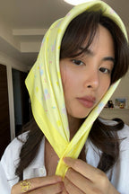 Summer Flowers Silk Scarf