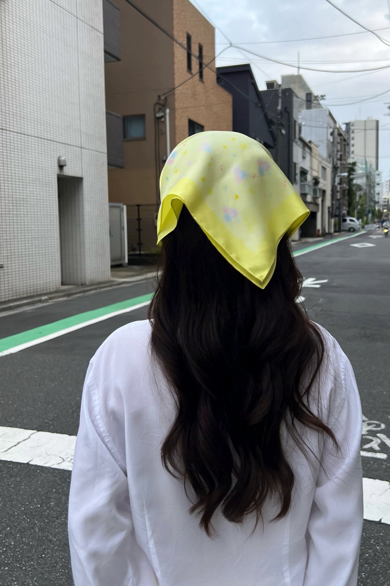  – Summer Flowers Silk Scarf