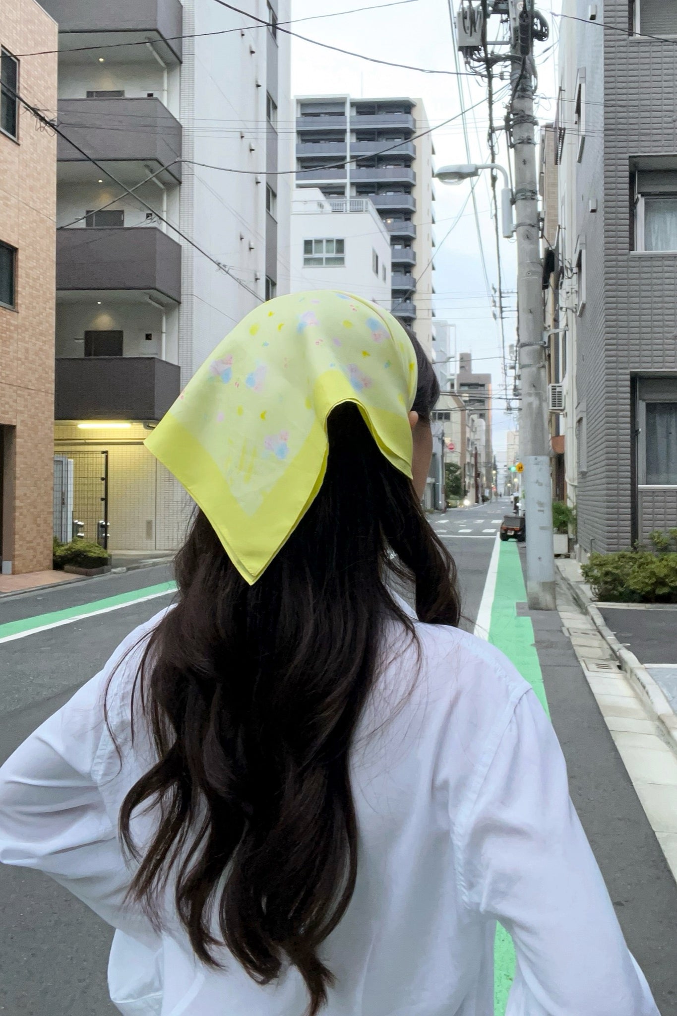  – Summer Flowers Silk Scarf