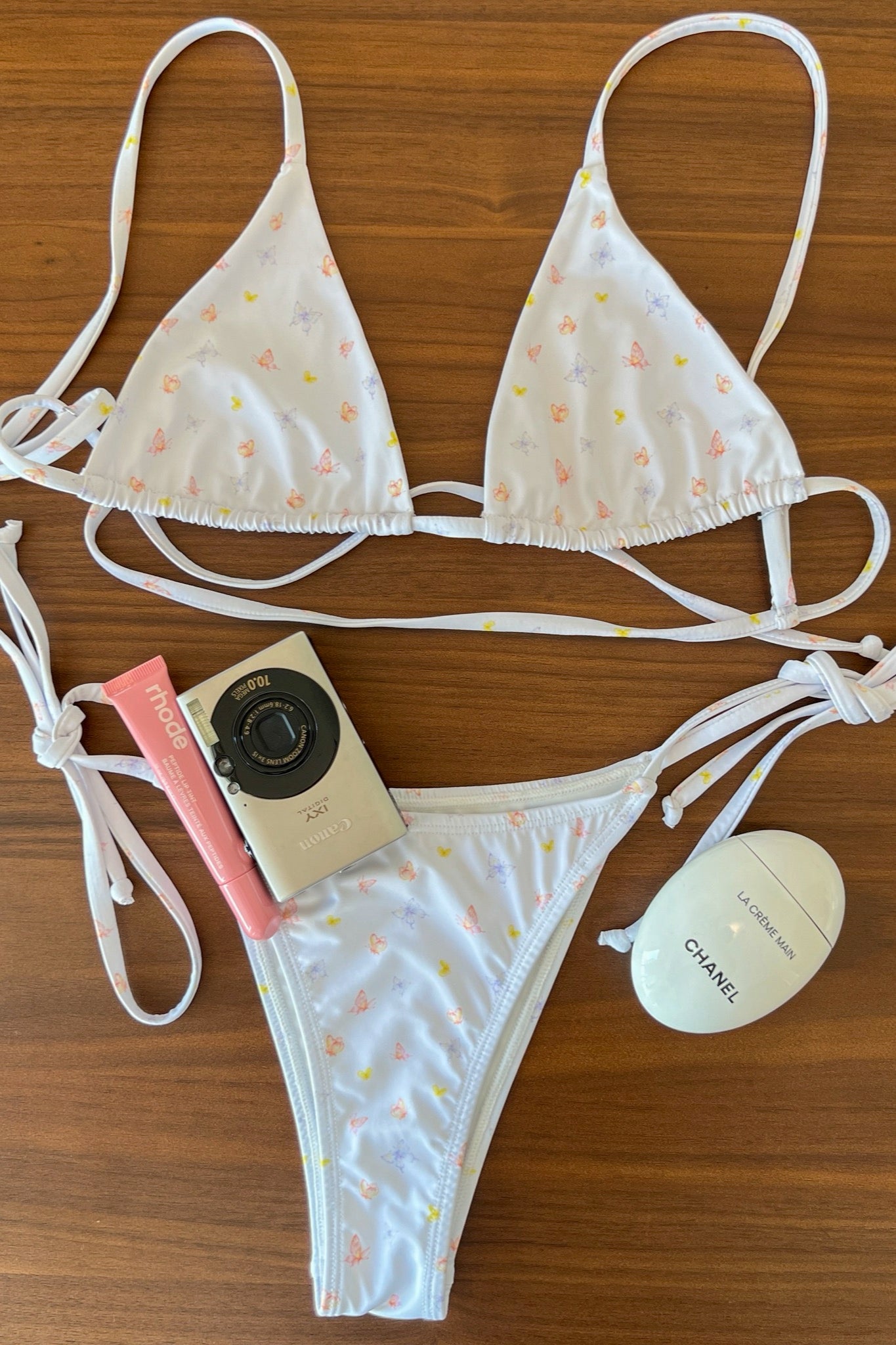  – Butterflies Triangle Bikini Bottom